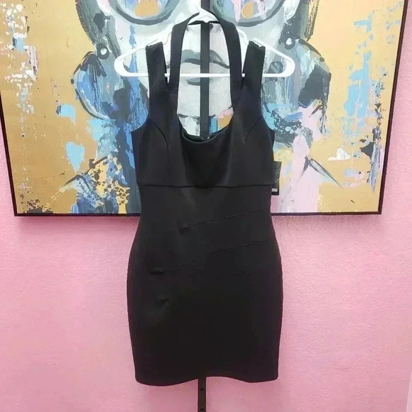 Guess Black Pheobe Dress - Picture 1 of 11